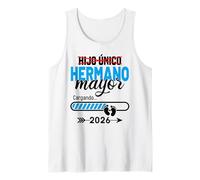 Mens Voy A Ser Un Hermano Mayor 2026, Hermano Mayor 2026 Tank Top