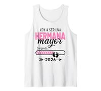 Mens Voy A Ser Una Hermana Mayor 2026, Hermana Mayor 2026 Tank Top