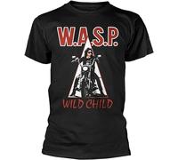 Men's W.A.S.P. 'Wild Child' T Shirt - WASP Black 3XL
