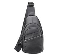 Men's Waist Pack Crossbody Bag Single Shoulder Vintage Large Capacity Outdoor Waist Pack First Layer