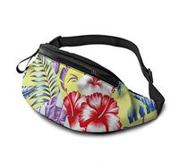 Mens Waiste Bags Art 3D Retro Fashion Quilted Painting Womans Fanny Pack with Headphone Jack and Adjustable Straps Bag Waist for Men for Travel Sports Hiking