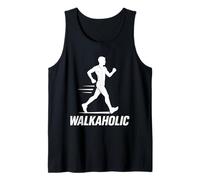 Mens Walkaholic Race Walking Athlete Walker Tank Top