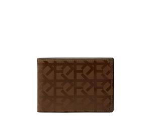Mens Wallets FOSSIL BRONSON ML4460210 Leather Brown