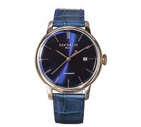 Men's Watch 1960 Steel Rose Automatic Blue Locman