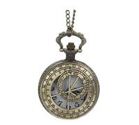 Mens Watch Analog Quartz Watches The Vintage for Grandpa Chain Gifts Greatest Retro Pocket Necklace Dad Watch Men's (F, One Size)
