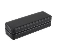 Mens Watch Box Organizer, Storage Case 6 Slot Watch Display, Elegant Travel Organizer Accessories Gadgets Holder Case with Compartments for Friends Family