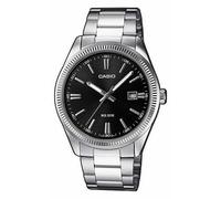 Mens Watch CASIO MTP-1302PD-1A1 Steel Bracelet Classic Vintage Black 50mt
