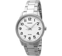 Mens Watch CASIO MTP-1303PD-7B White Steel Bracelet Classic Vintage