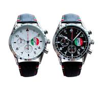 Mens Watch - Jingjia Multi-Functional Six-Hand Chronograph, Waterproof, Calendar, Leather Strap | Fashion Wristwatch, Automatic Display, Stylish Business Accessories