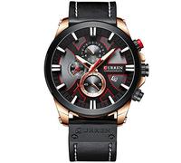 Men's Watch Waterproof Quartz Belt Watch Six-Hand Multi-Function Calendar Men Watch Masculino Reloj Hombre