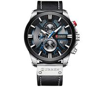 Men's Watch Waterproof Quartz Belt Watch Six-Hand Multi-Function Calendar Men Watch Masculino Reloj Hombre