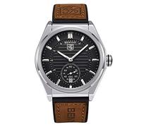 Men's Watches,Business Personality Small Disc Second Hand Casual Watch White Shell Black Face