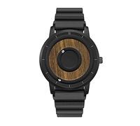 Men's Watches Concept Men's Watch Fashion Pointless Personality Touch Quartz Watch, Brown Circle Black Belt