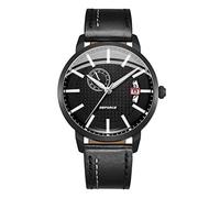 Men's Watches,Fully Automatic Mechanical Watch Luminous Waterproof Steel Watch, Black Face Black Shell Belt