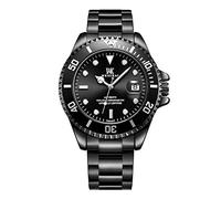 Men's Watches,Waterproof Automatic Mechanical Watch Green Water Ghost Business Leisure Watch All Black Water Ghosts