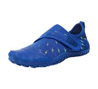 Mens Water Shoes, Dark Series Quick Dry Barefoot Shoes Womens Unisex, Swimming Socks, Lightweight Water Socks for Surf Diving Garden Walk Reef Seaside Sports Pebble Blue