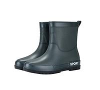 Men'S Waterproof Ankle Boots, Men'S Rain Boots, Slip-On Short Wellies, Great For Outdoor Adventures, Garden Work And Daily Wet-Weather Commutes, Rugged Modern Design For Long-Lasting Use