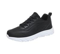 Men's Waterproof Climbing Sneakers Non Slip Comfortable Cushion Lightweight Wide Shoes Running Hiking Travel Camp Work Sneaker Walking Work Outdoor Workout Shoe (White, 9)