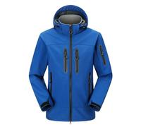 Mens Waterproof Coat Mens Odour Resistant Jacket Winter Fleece Lined Freshness Treated Coat with Anti-Microbial Properties for Long Wear Without Washing Red Leather Jacket A XXL