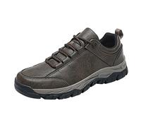 Men's Waterproof Cycling Shoes, Lace-Up Shoes, Non-Slip Waterproof Sports Shoes, Lightweight Breathable Trainers, Fashion Outdoor Casual Shoes, Comfortable Barefoot Shoes, khaki, 10 UK