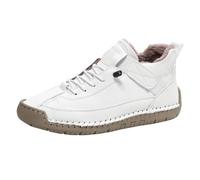 Men's Waterproof Fleece Lined High Top Casual Trainers with Strap | Reinforced Toe Cap, Contrast Stitching, Metal Side Detail, Elastic Side Panels, Deep Tread For Commuting And Outdoor Walks