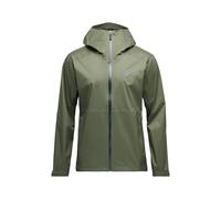 Black Diamond - Fineline Stretch Shell - Waterproof jacket size S, olive