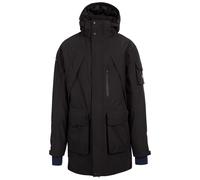 Trespass Mens Waterproof Hooded Long Length Jacket With Zipped Pockets Pelsall