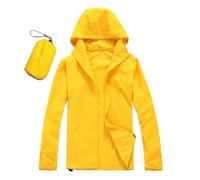 Mens Waterproof Jacket Windproof Raincoat Hooded Packable Lightweight Women Windbreaker Rain Solid Color Zipper Breathable Unisex With Hood Outdoor Gear Packaway Bag Travel Hiking Cycling Four Seasons