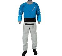 Men's Waterproof Kayak Dry Suit, 4-Layer Fabric for Cold Water Paddling, Latex Neck Seal, Ideal for Diving & Water Sports