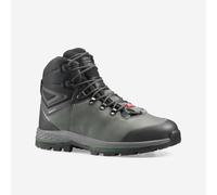 Men's Waterproof Leather High Trekking Boots - MT100 Wide