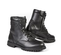Men's Waterproof Leather Motorcycle Boot Stylmartin Jack Black JACK-BLK