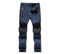 Men's Waterproof Outdoor Cargo Pants Camping Trekking Sport Casual Trousers Winter Warm Plus Velvet Soft Hiking Pants
