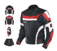 Mens Waterproof Textile Winter Motorcycle Motorbike Cordura Fabric Jacket CE