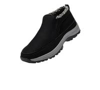 Men's Waterproof Winter Boots - Warm Lined, Completely Weatherproof for Snow and Rain, black, 11 UK