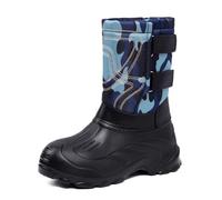 Men's Waterproof Winter Snow Boots With Dual Cinch Straps & Cleated Sole | Multi-Directional Cleated Tread, Dual Quick-Cinch Ankle Straps, Sub-Zero Winter Commuting, Frosty Morning Dog Walks