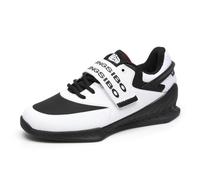Men's Weightlifting Shoes, High Performance Powerlifting Gym Footwear Fashion Heavy Lifting, Deadlifting, Squat Sneakers,Natural,8.5 UK