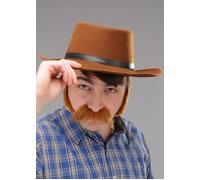 Smiffy's Western Authentic Wandering Gunman Hat - hat gunman western wandering smiffys authentic cowboy fancy dress