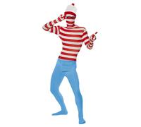 Mens Wheres Wally Costume World Book Day Book Character Fancy Dress