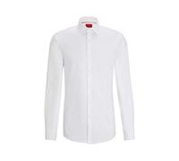 Men's White Casual Shirt - male - Hugo - Formal Shirts - White - 5XL - Shirts 5XL