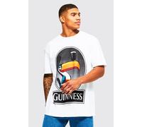 Mens White Oversized Guinness Toucan License T-shirt, White S