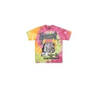 Men's White Short Sleeve T - Shirt, Graphic Tee with Mouth, Tongue & Nothing Without It Print, Loose - Fit Casual Top for Streetwear Style-color08||l