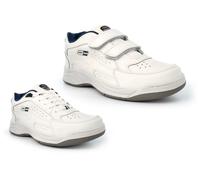Mens Wide Fit Trainers Size 14 Mens Extra Large Trainers Size 13 Coated Leather Trainer Casual Shoes Comfort Shoes Lace Up Sizes 6-14 White 6 UK