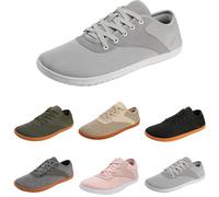 Mens Wide Minimalist Barefoot Sneakers Summer Mesh Barefoot Walking Shoes Men Fitness Running Footwear Optimal Relaxation Trainers Zero Drop Sneaker Lightweight Sneakers Lawn Bowls Shoes