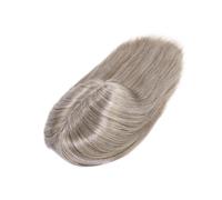 Men's Wig 12Inch Long Toupee for Men Human Hair Man Wig Men's Toupee | Mono Lace PU System Straight Male Hair(760)