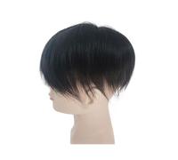 Men's wig Human Hair Toupee Fine Welded Mono Base Men Replacement Systems Toupee wig men(13x19cm)