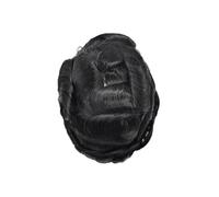 Men's wig Straight Hair Replacement System Unit Full Lace Base Human Men Toupee Natural Hairline Toupee wig men(8x10)