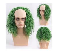 Men's Wigs, Master of Hell: 2Cos Green - Your Ultimate Transformation for Spooky Season
