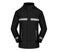 Mens Windbreaker Jacket,Male Plus Size Warm Outdoor Workwear Reflective Jacket Jacket Plus Fleece Lined Coat