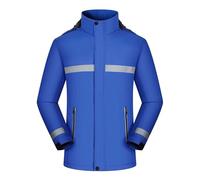 Mens Windbreaker Jacket,Male Plus Size Warm Outdoor Workwear Reflective Jacket Jacket Plus Fleece Lined Coat