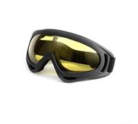 Men's Windproof Sandproof Sunglasses UV Protection Lenses for Outdoor Off-Road Driving Ergonomic Fit Clear Lightweight PE Frame 19x8cm(01)
